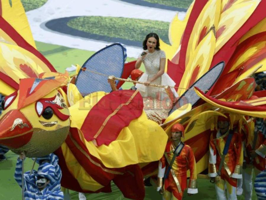 Las espectaculares imágenes del estadio Luzhniki que dejó la inauguración del Mundial de Rusia 2018