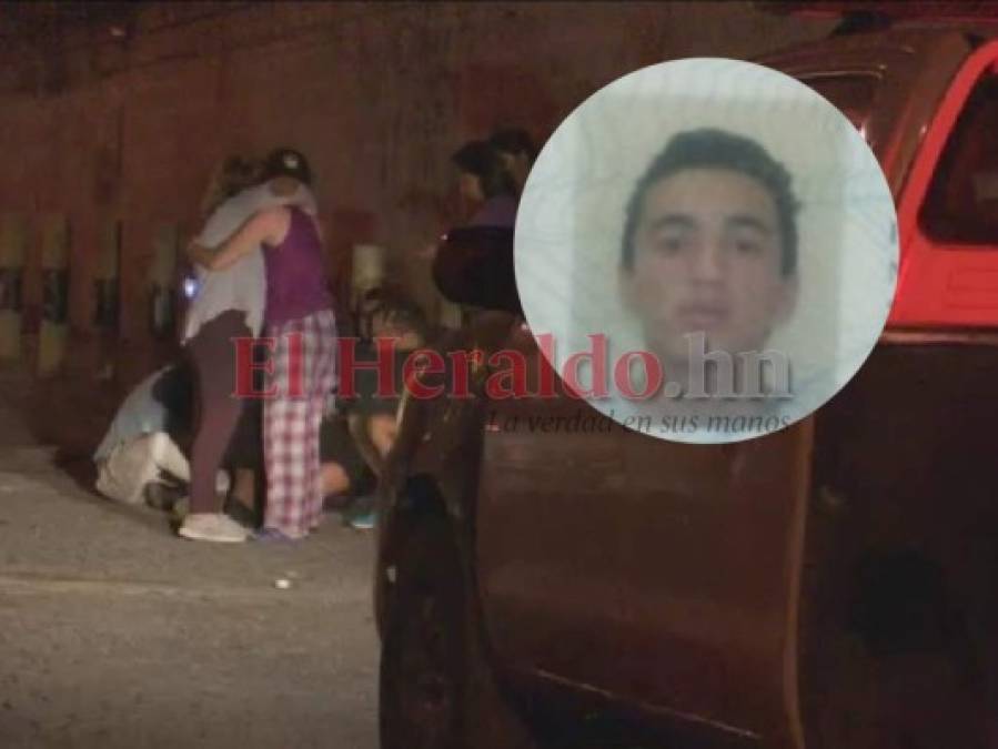 Dramático retiro de los restos de joven asesinado a escasos metros de su casa en el barrio El Bosque