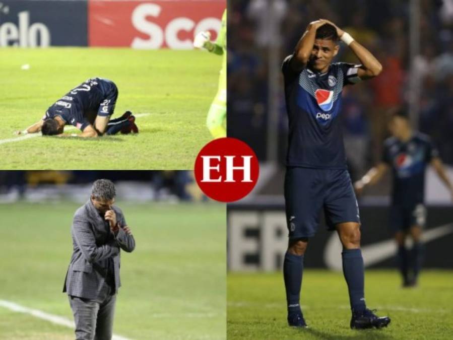 Tristeza, rabia y dolor en los rostros del Motagua tras perder contra Saprissa