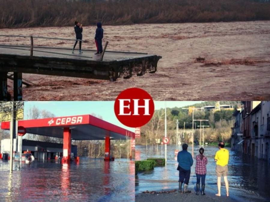 Potente tormenta Gloria en España ya deja 11 muertos y 5 desaparecidos