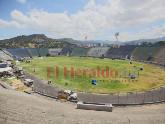 FOTOS: Los preparativos en el Estadio previo al 15 de septiembre