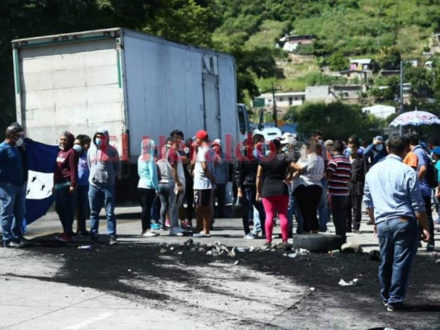 Pobladores de la Reynel Fúnez amenazan con más tomas en carretera al sur
