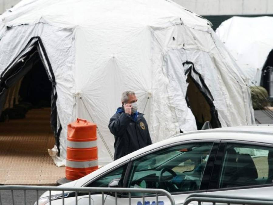 FOTOS: Zona de albergue el 11S es morgue improvisada en Nueva York