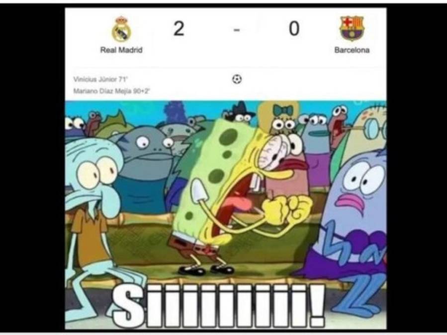 Los divertidos memes de la victoria del Madrid ante en Barcelona