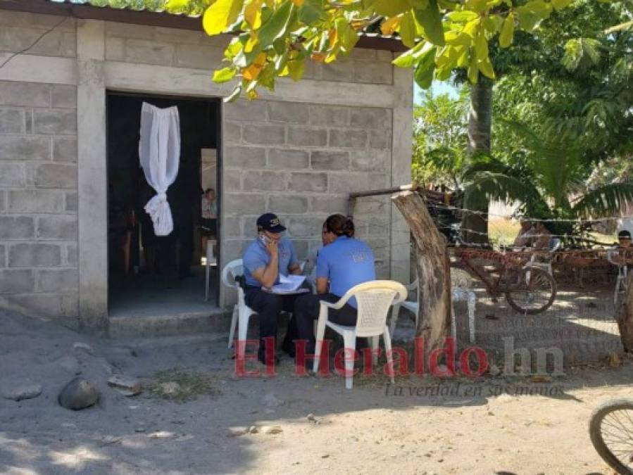 FOTOS: Tristeza y dolor invade a parientes de niño asesinado en Choluteca