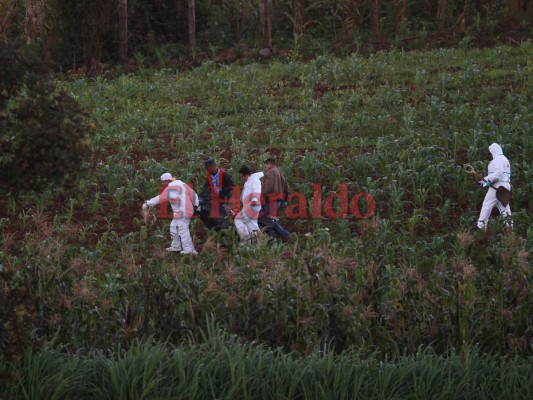 Así fue la exhumación del cadáver del joven asesinado por su cuñado