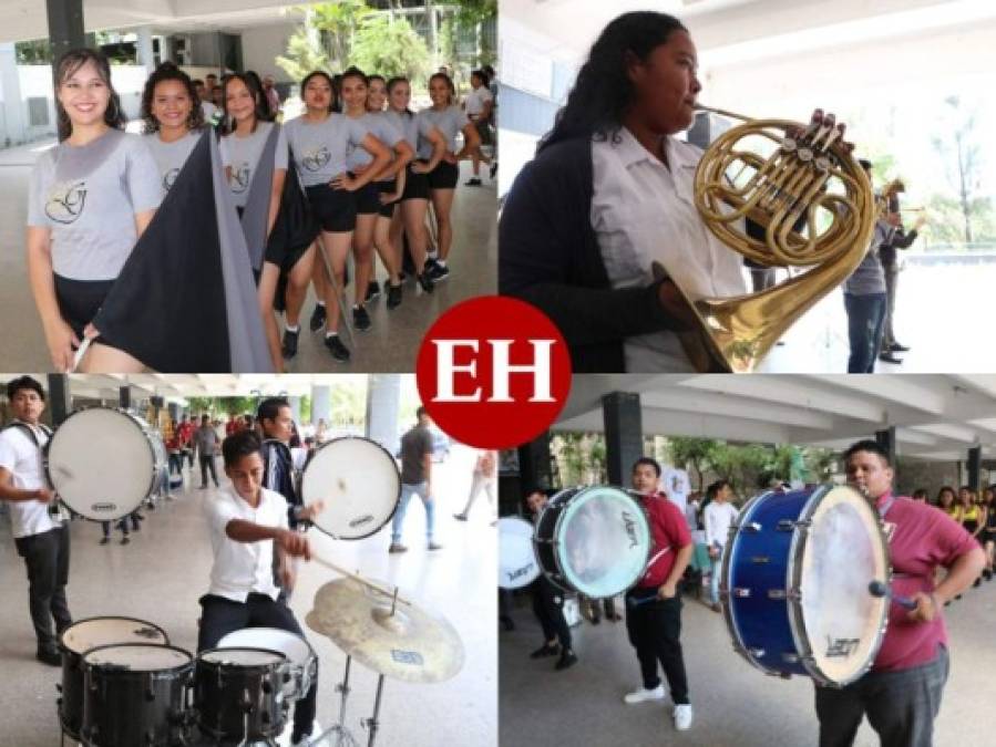 FOTOS: Bandas del Instituto Central, sinónimo de talento y dedicación