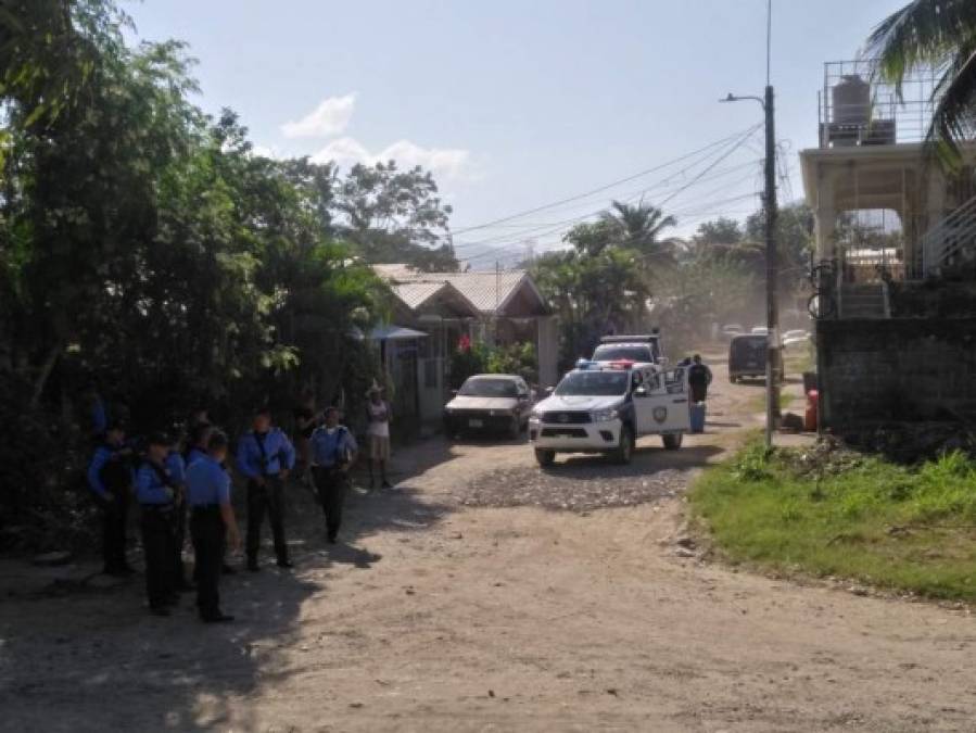 FOTOS: Las imágenes que dejó la masacre registrada en La Ceiba