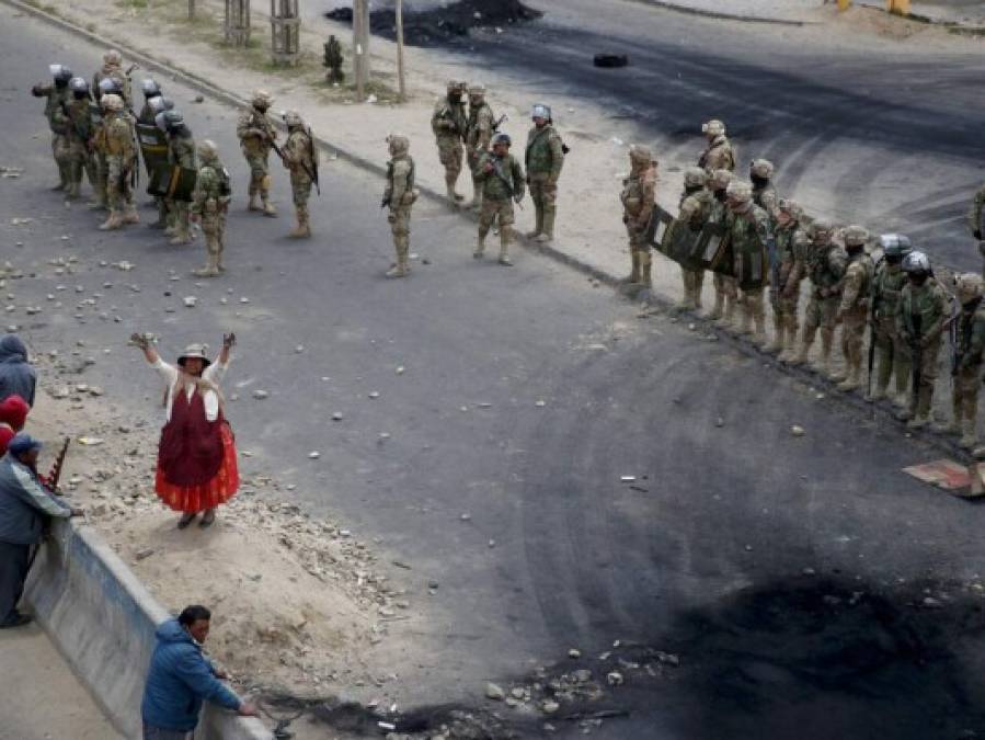 FOTOS: Los 10 momentos que marcaron las protestas de este martes en Bolivia