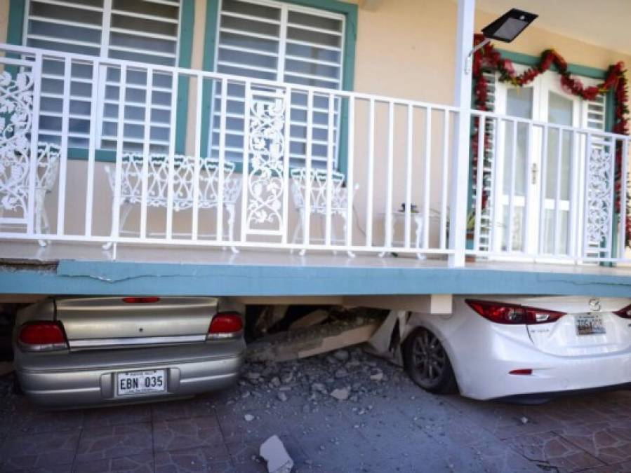 Imágenes tras fuerte sismo y réplicas que provocó pánico en Puerto Rico