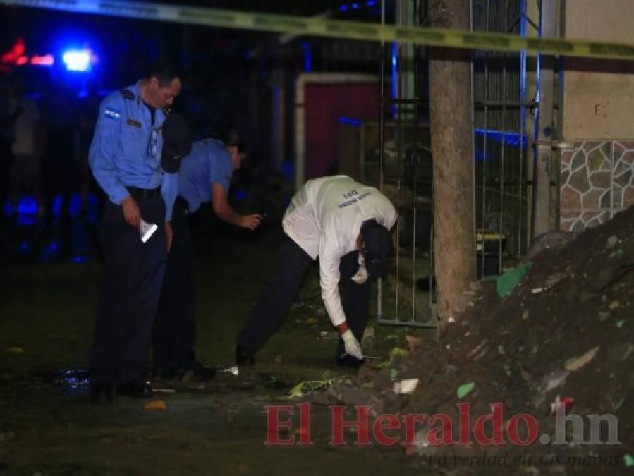 FOTOS: Horrenda escena de masacre que dejó cuatro muertos en la Sandoval Sorto