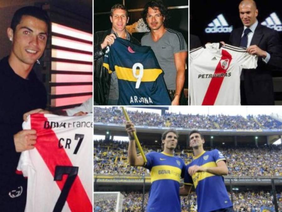 Estos famosos apoyarán a Boca y River en la final de la Copa Libertadores