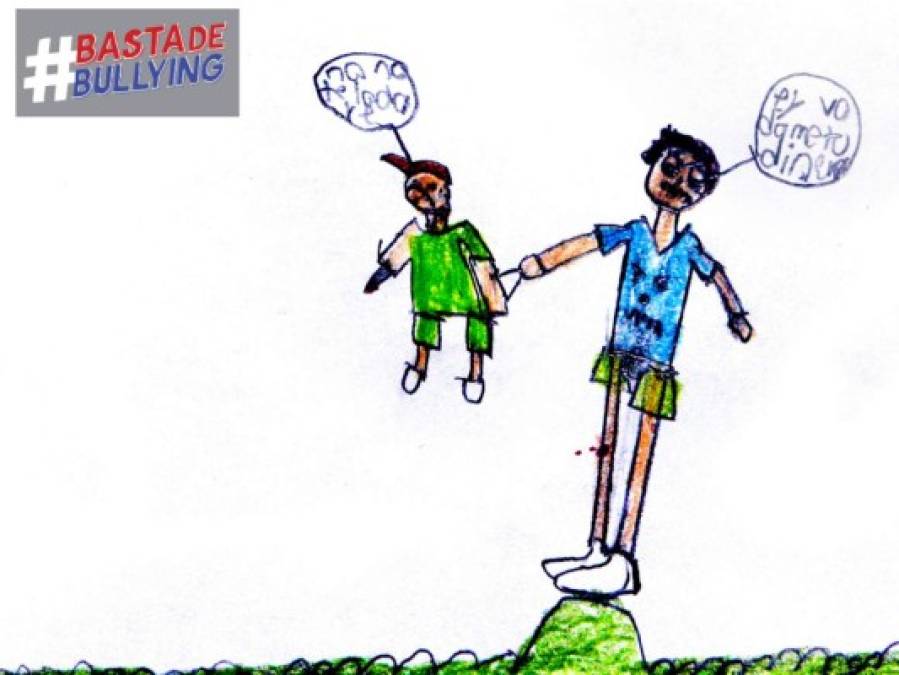 Niños narran con dibujos cómo son víctimas de bullying (FOTOS)
