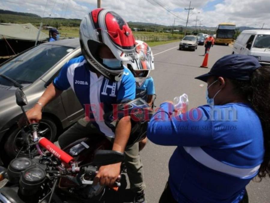 Caravanas vehiculares y operativos: capitalinos vuelven tras Feriado Morazánico