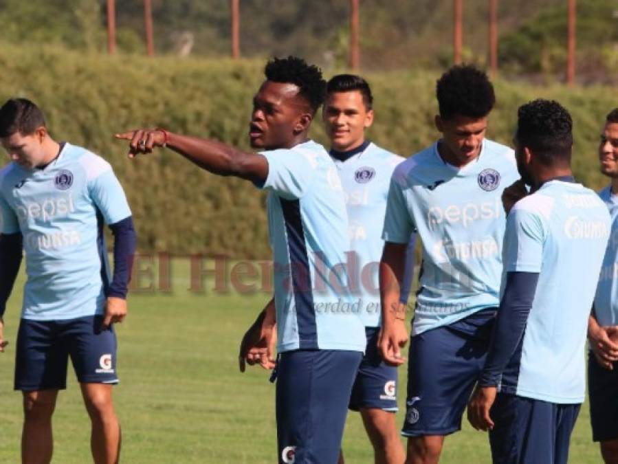 FOTOS: Motagua entrenó motivado un día antes de regresar al Nacional