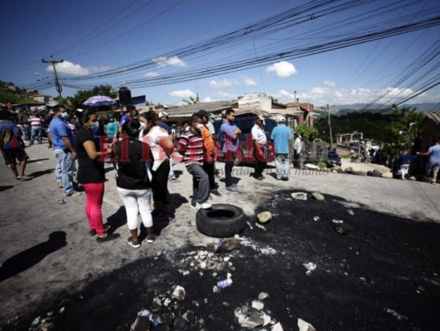 Pobladores de la Reynel Fúnez amenazan con más tomas en carretera al sur