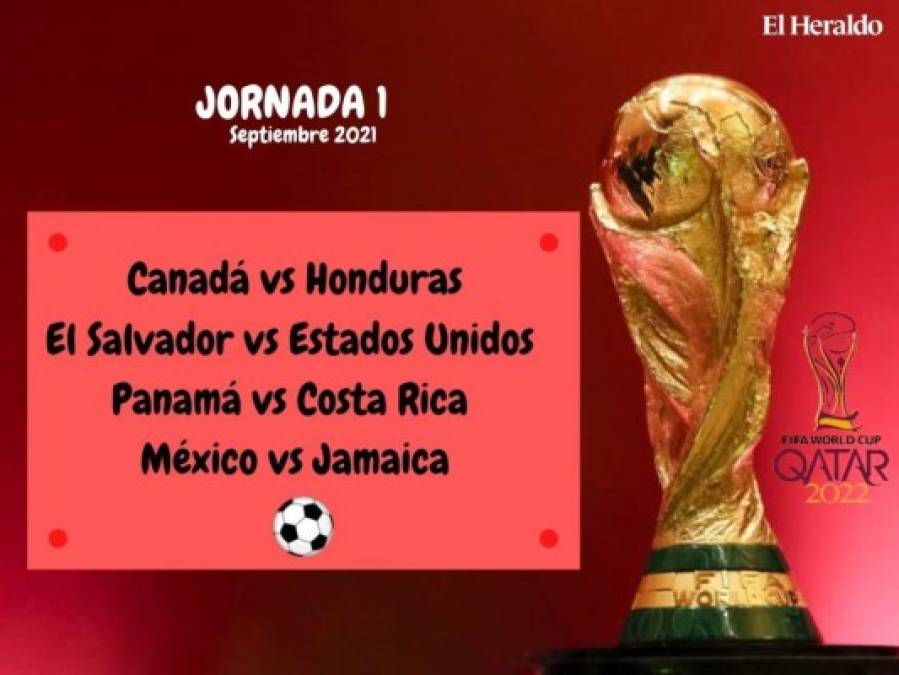 Mes y fecha: Así quedó el calendario de Honduras rumbo al Mundial Qatar 2022