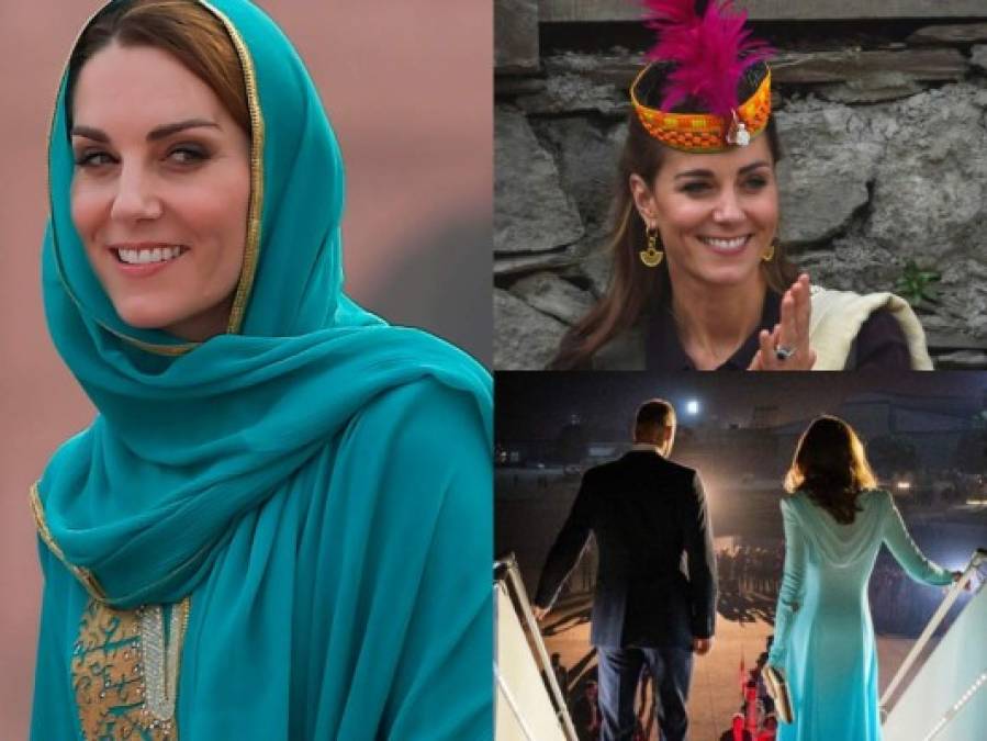 FOTOS: Los looks de Kate Middleton durante su visita a Pakistán