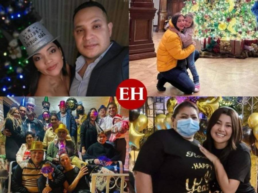 Así celebraron la llegada de Año Nuevo los famosos hondureños (FOTOS)