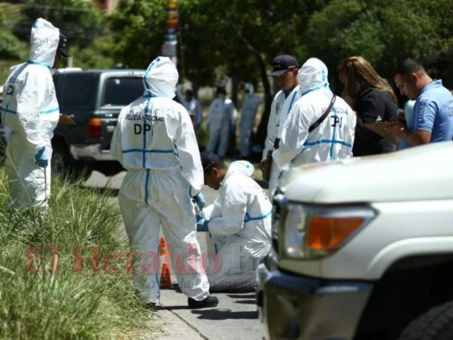 FOTOS: Escena donde asesinaron al exalcalde capitalino Roberto 'Pelón' Acosta