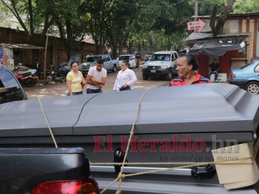 Desgarradoras imágenes dejó el retiro del cadáver de empresario asesinado en Juticalpa