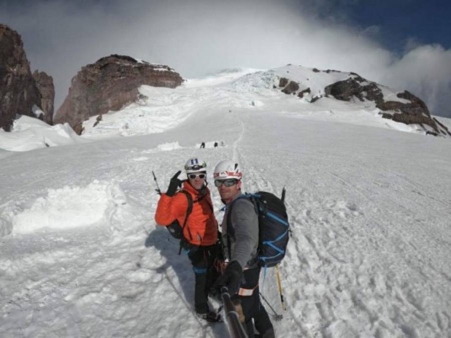 Catracho busca conquistar las tres montañas más altas de América del Sur