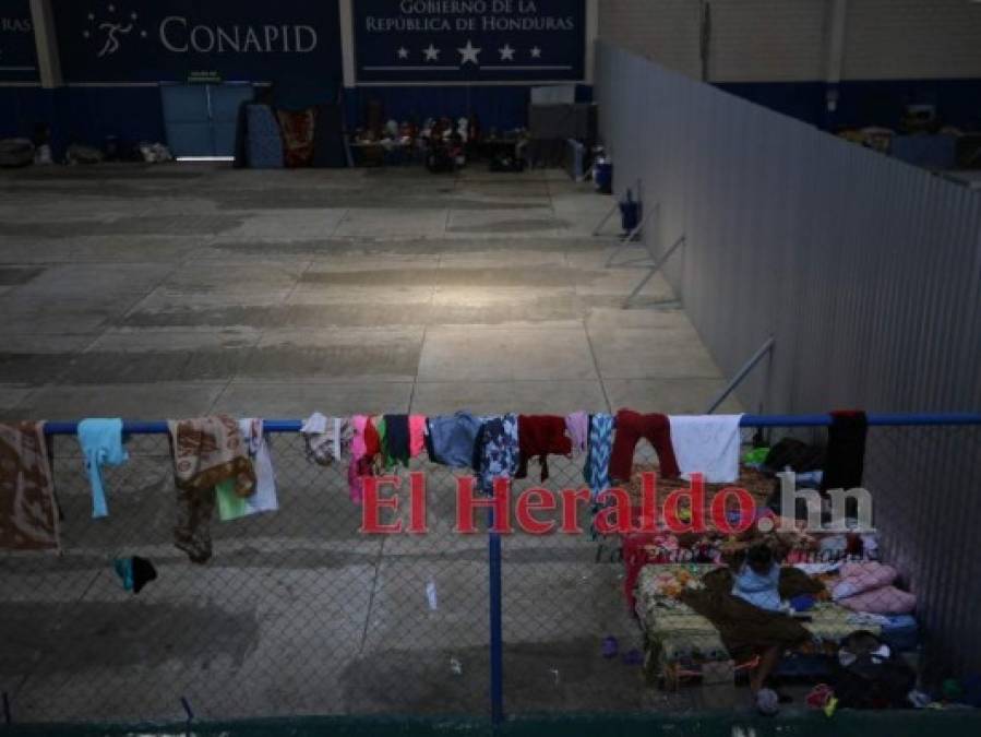Tres meses después de Eta y Iota, familias siguen en albergue de la Villa Olímpica  
