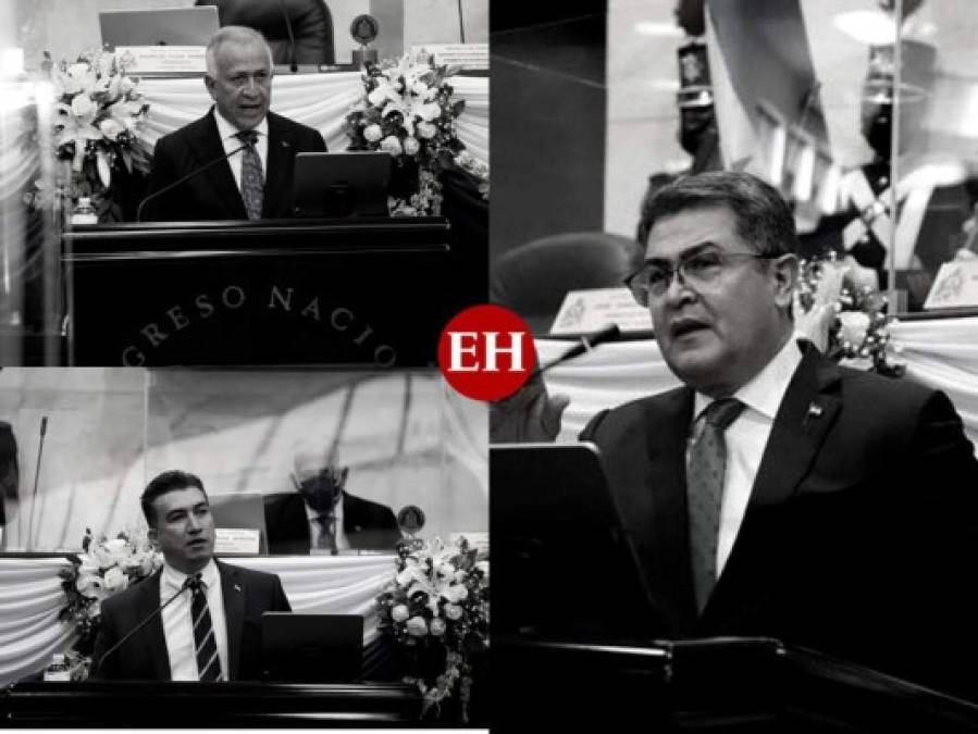 Frases destacadas de JOH, Mauricio Oliva y Rolando Argueta en instalación de la cuarta legislatura