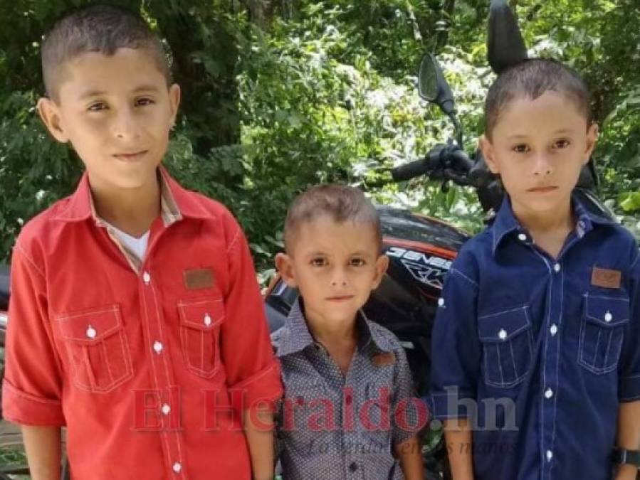 FOTOS: Así fue la triste despedida de tres niños envenenados por su padre en El Corpus, Choluteca