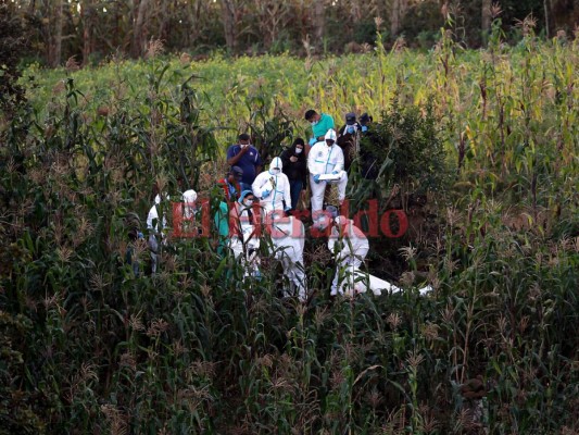 Así fue la exhumación del cadáver del joven asesinado por su cuñado