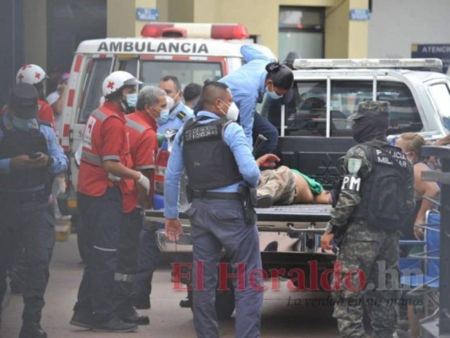 Angustia, llanto y empujones: el drama de familiares de reclusos heridos en La Tolva