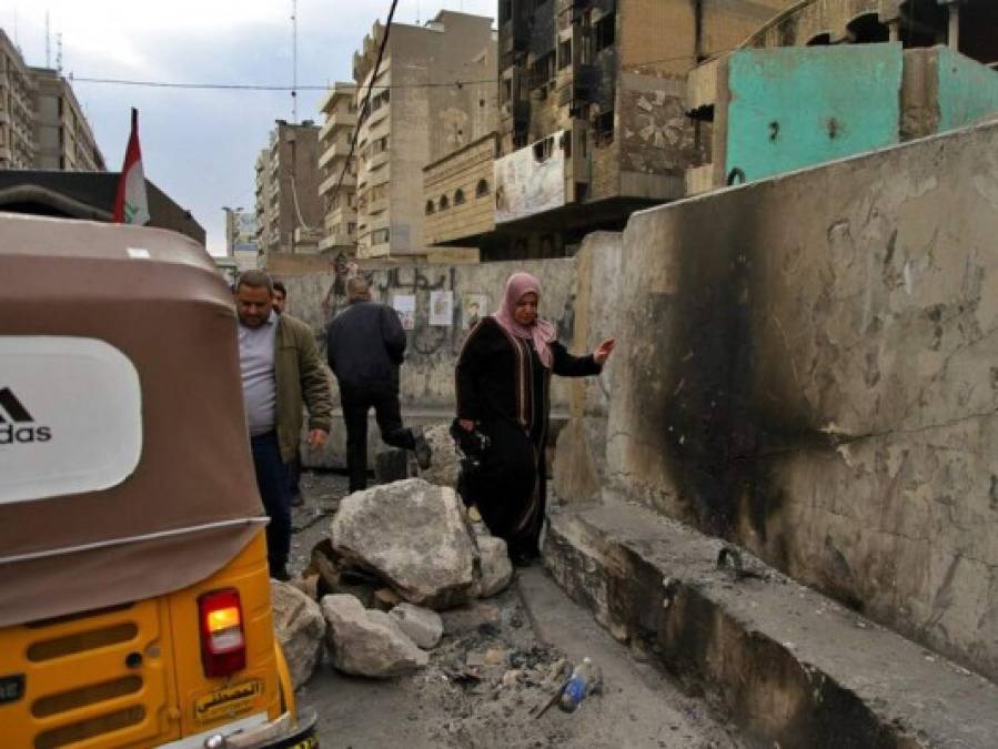 FOTOS: Daños en base de tropas de EEUU tras ataque de misiles iraníes