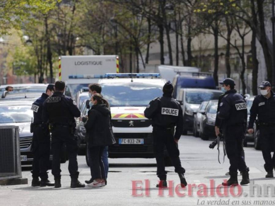 Las imágenes del tiroteo en París frente a un hospital que causó momentos de pánico