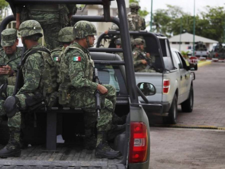 FOTOS: México comienza a militarizar la frontera con Guatemala tras las amenazas de Trump