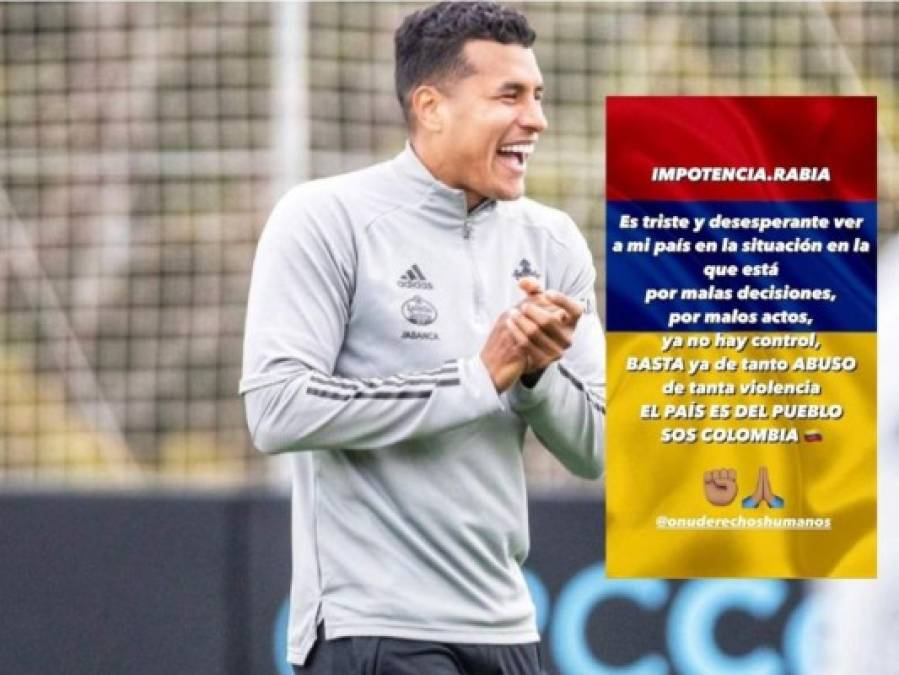 'Me dueles, Colombia': deportistas lamentan crisis en su país