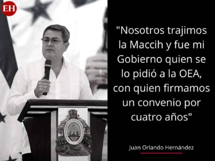 15 frases de Juan Orlando Hernández en su entrevista con EL PAÍS