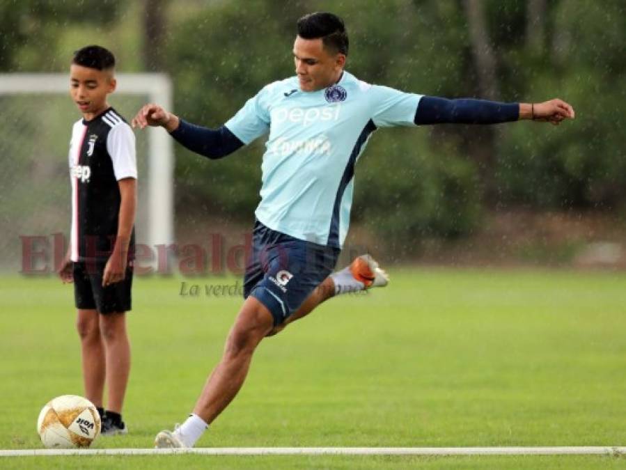 FOTOS: Fuerte lluvia impide entreno de Motagua en Amarateca