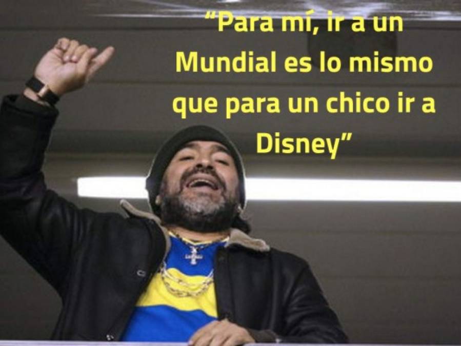 Diego Armando Maradona y sus 10 mejores frases