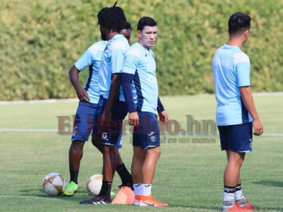 FOTOS: Motagua entrenó motivado un día antes de regresar al Nacional