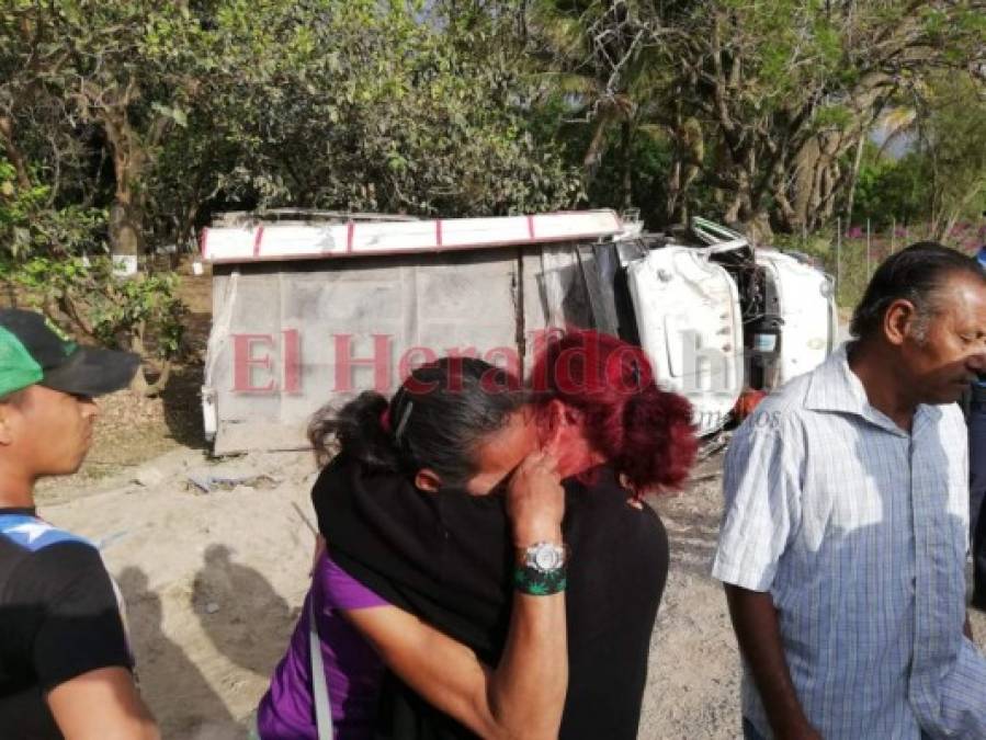 Tristes imágenes de la tragedia provocada por un caballo en Güinope