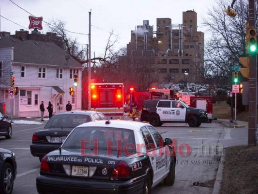 FOTOS: Empleado mata a cinco personas dentro de cervecería en Milwaukee