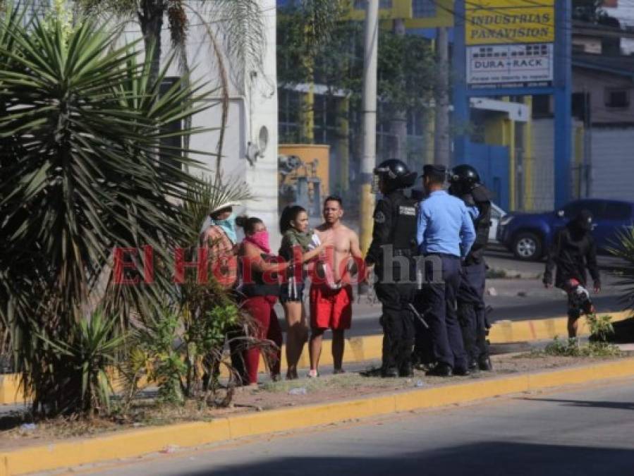 FOTOS: Capitalinos protestan para exigir el saco solidario ante crisis por Covid-19