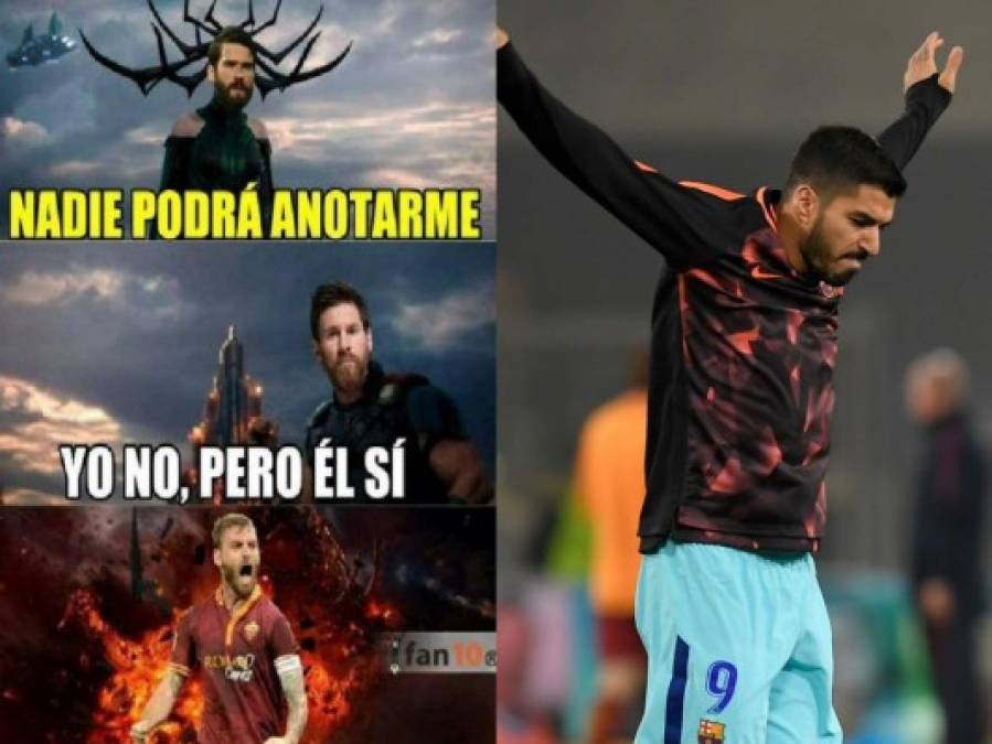 Memes destrozan al FC Barcelona tras quedar eliminado de la Champions League ante la Roma