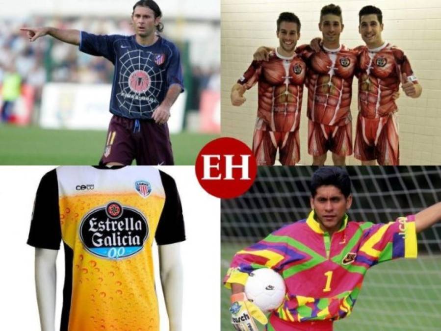 Las camisetas más feas en la historia del fútbol