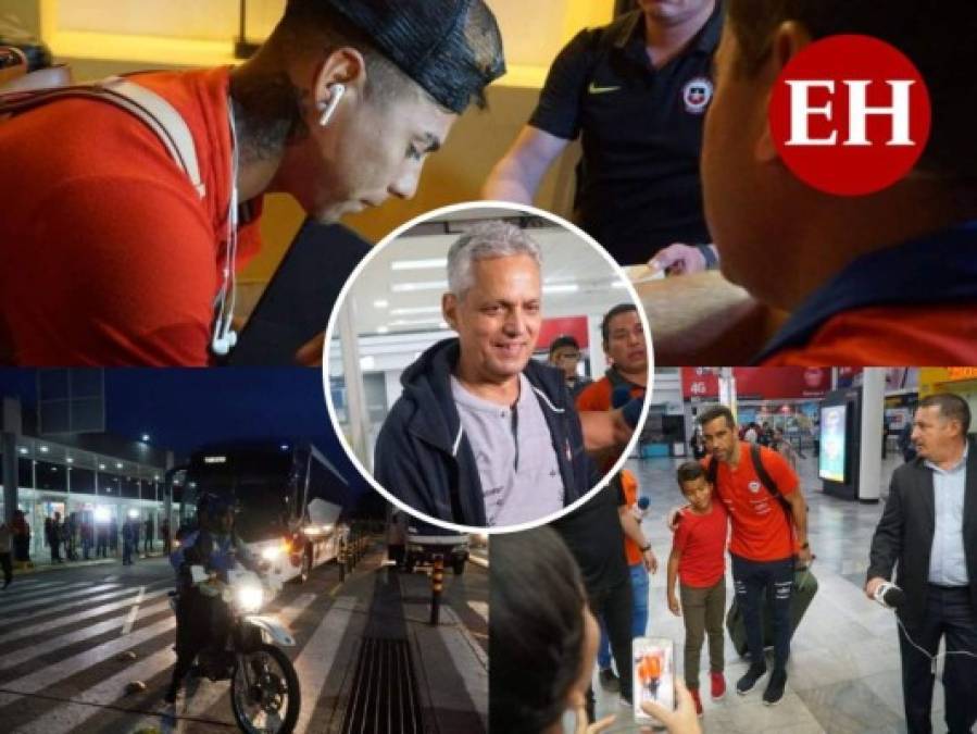 FOTOS: Chile y Reinaldo Rueda ya están en Honduras para amistoso