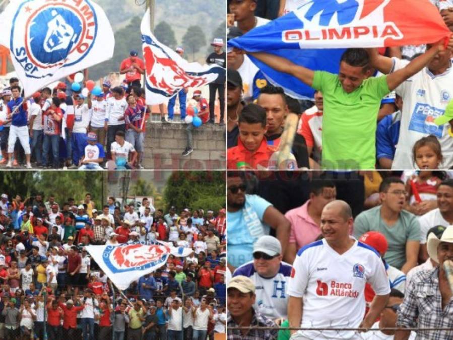 Real de Minas vs Olimpia: Fotos del ambientazo en el estadio Marcelo Tinoco de Danlí