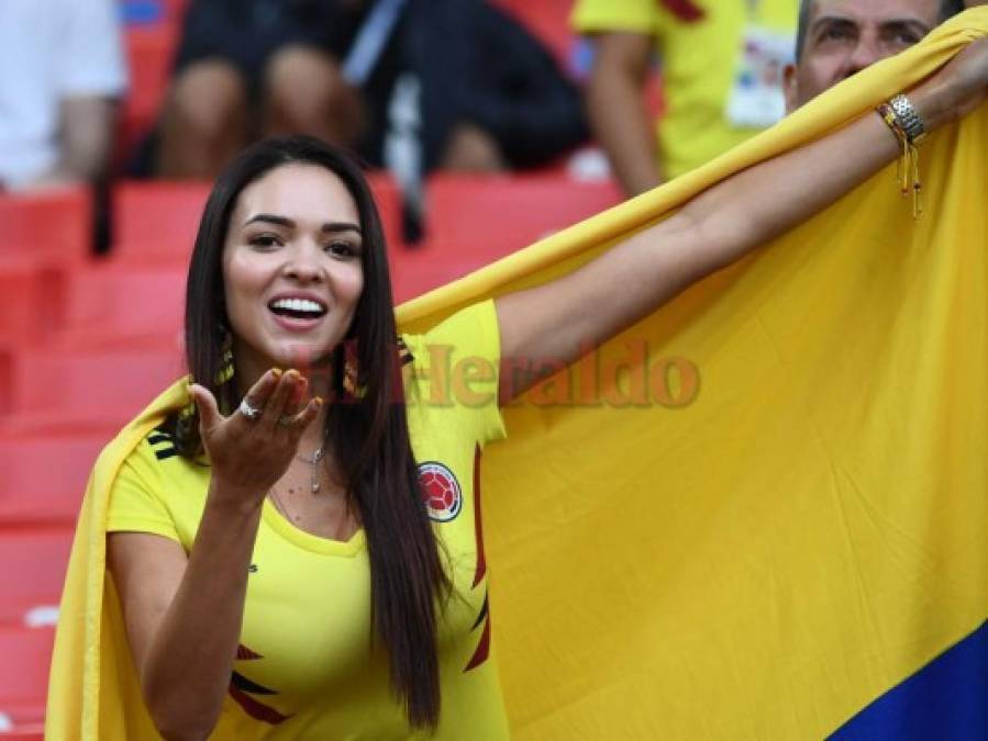 Las bellezas que engalanan el Colombia-Inglaterra, último partido de octavos en Rusia 2018