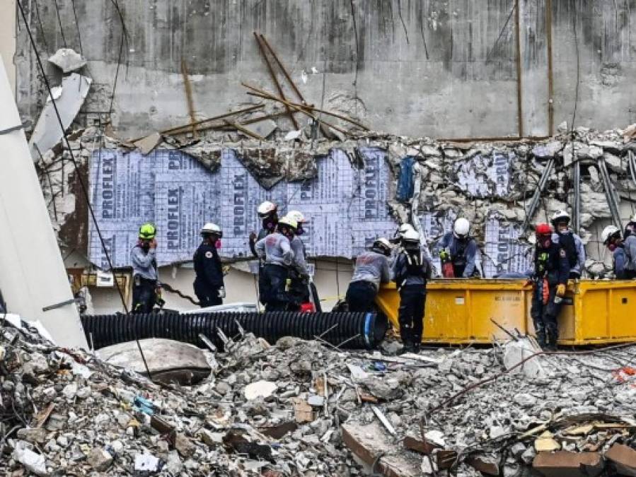FOTOS: Sexto día de búsqueda de sobrevivientes tras colapso de edificio en Miami