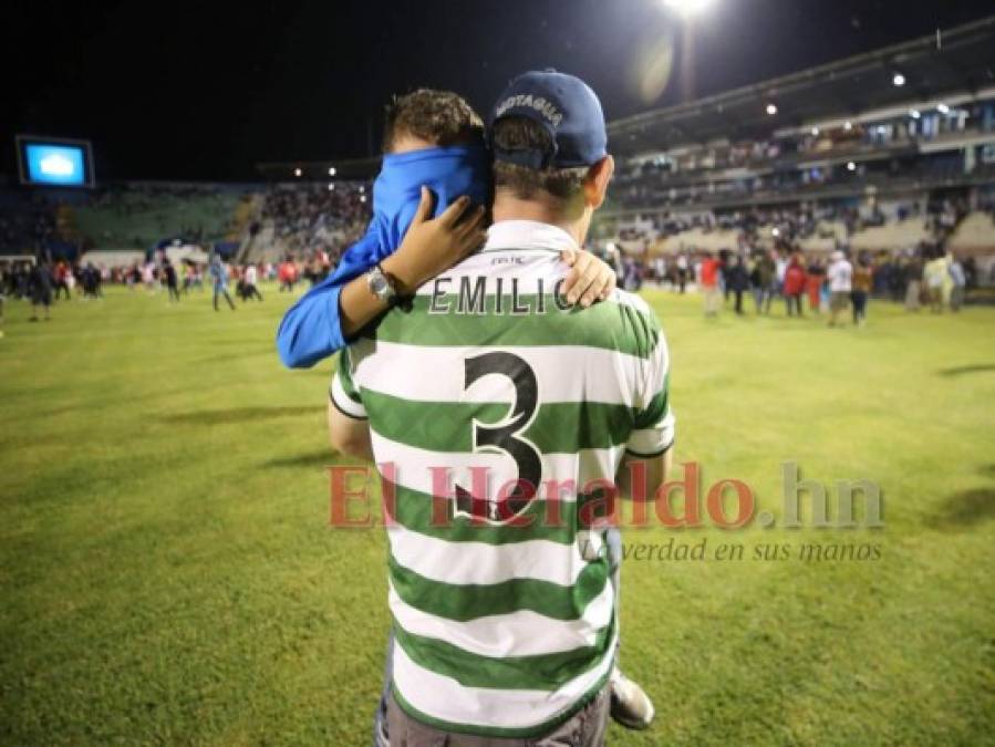 FOTOS: Lo que no se vio de los enfrentamientos en el Estadio Nacional