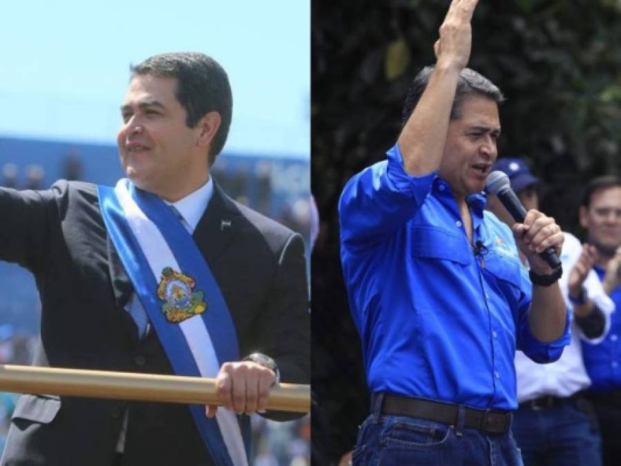 Los marcados cambios físicos de los políticos hondureños en 2019